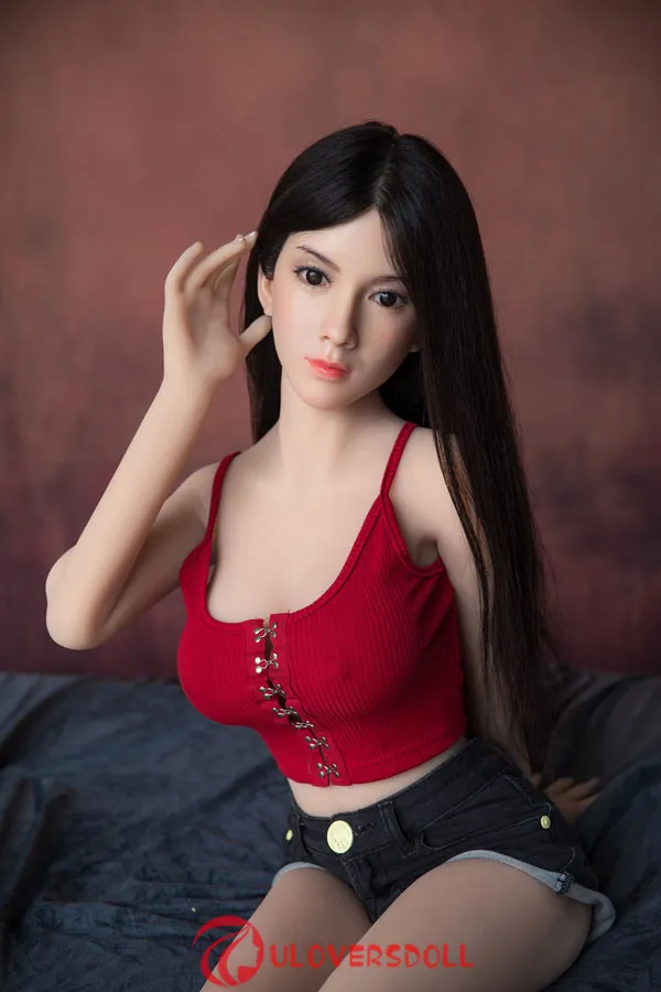 158cm/5ft2 silicone head sex doll