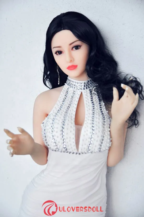 165cm black hair sex doll