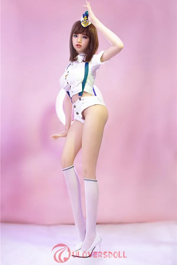 158cm/5ft2 big breasts Sanhui sexy doll April