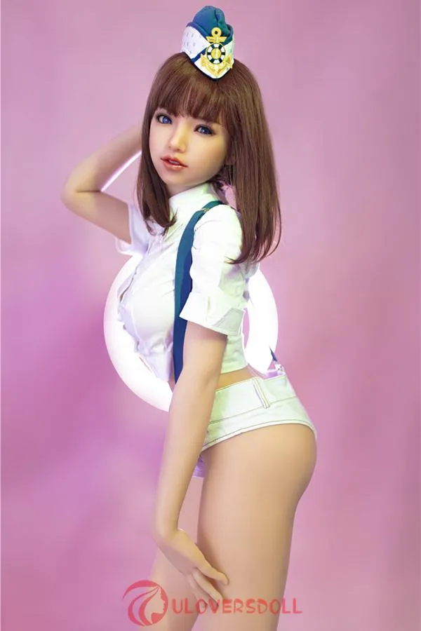 158cm/5ft2 big breasts Sanhui sexy doll April