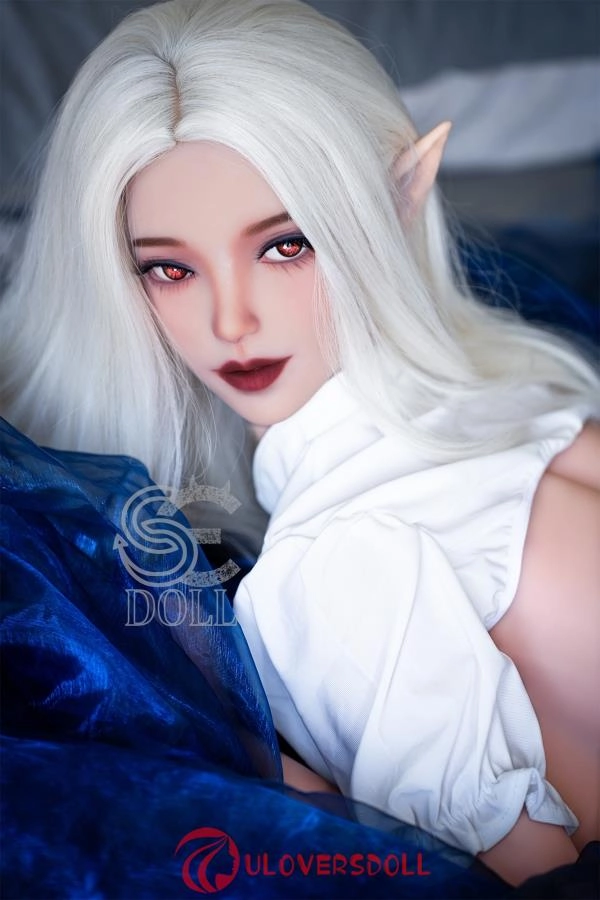 Full Body White Hair Elf Sexdolls