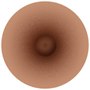 Dark Brown Areola Color