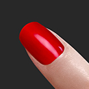 Red Fingernail Color